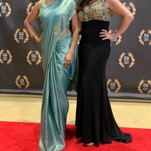 Red Carpet Terani Couture Evening Dress, wedding